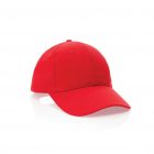 Cappellino 6 pannelli rosso