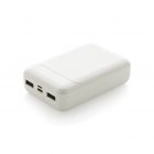 Powerbank da 10.000 mAh in plastica riciclata RCS bianco